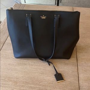 Black Kate Spade Tote Bag